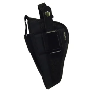 Bulldog Cases Fusion Belt Holster, Fits 1911 5", Para P14, EAA Witness, Ambidextrous, Black FSN-15