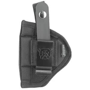Bulldog Cases Fusion Belt Holster, Fits S&W J Frame, Ruger SP101, EAA Windicator, Ambidextrous, Black FSN-2