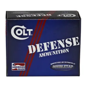 DoubleTap Ammunition Colt Defense, 9MM, 124Gr, Jacketed Hollow Point, 20 Round Box 9M124CT