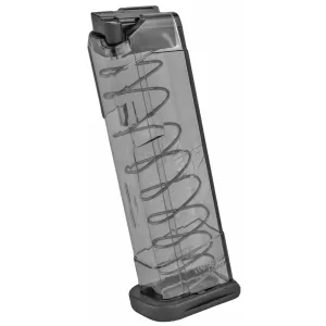 Elite Tactical Systems Group Elite Tactical Systems Group, Magazine, 380ACP, 9 Rounds, Fits Glock 42, All Generations, Polymer, Clear GLK-42-9