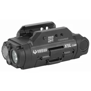 Viridian Weapon Technologies X5L Gen 3 Universal Mount Green Laser With Tactical Light (500 Lumens) and HD Camera, Black 990-0019
