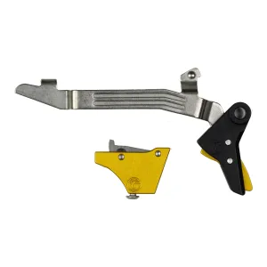 TIMNEY TRIGGERS Alpha Competition Trigger for Glock Gen 3/4 (ALPHA-GLOCK-3-4-GOLD)
