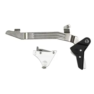 TIMNEY TRIGGERS Alpha Competition Trigger for Glock Gen 5 (ALPHA-GLOCK-5-SILVER)