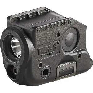 STREAMLIGHT TLR-6 White LED with Red Laser Black Weapon Light Fits Taurus GX4 (69288)