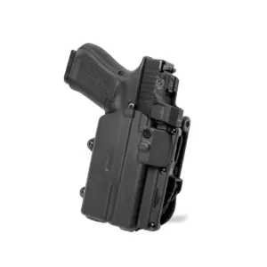 Alien Gear Holsters Rapid Force Level II Slim, Outside the Waistband Holster, Fits Sig P365XL/Spectre Comp, Quick Detach System, Polymer, Black R2-LB-1006-R-B-L0-D