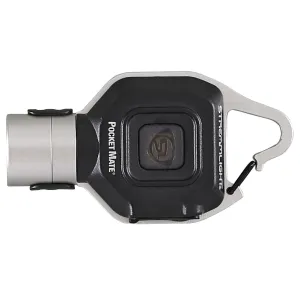 Streamlight PocketMate, Flashlight, USB Charging Cord, 325/ 45 Lumens, Silver/Black 73300
