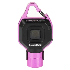 Streamlight PocketMate, Flashlight, USB Charging Cord, 325/45 Lumens, Pink/Black 73303