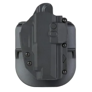 Alien Gear Holsters Rapid Force Level II Slim, Outside the Waistband Holster, Fits Sig P365/P365 SAS, Polymer, Paddle Attachment, Black R2-PA-0900-R-B-L0-D