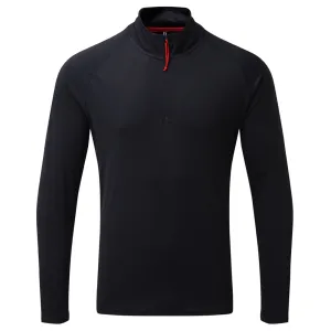 GILL Men's UV Tec Long Sleeve Navy Zip Tee (UV009N)