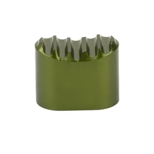Battle Arms Development Enhanced Magazine Release, Anodized Finish, Olive Drab Green, Fits AR-15, Aluminum Construction BAD-EMR-OD