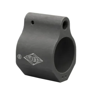 YANKEE HILL MACHINE CO .750 Diameter Black Phoshate Suppressor Gas Block (YHM-9389-SS)
