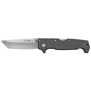 Cold Steel SR1 Lite Tanto Point, Folding Knife, 8Cr13MoV Steel, Plain Edge, 4" Blade CS-62K1A