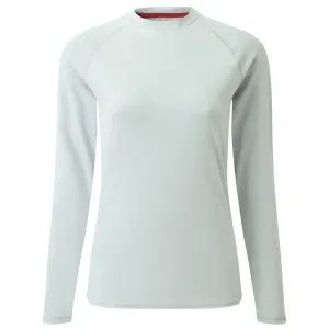GILL Women's UV Tec Medium Grey Long Sleeve Crew Neck Tee (UV011WG)