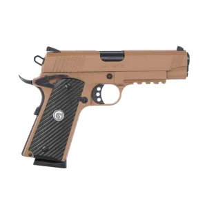 EUROPEAN AMERICAN ARMORY Girsan MC1911 C 9mm 4.4in 9rd FDE Semi-Automatic Pistol (390054)