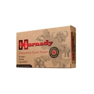 HORNADY Dangerous Game 416 Rem. 400 Grain DGS Ammo, 20 Round Box (82674)