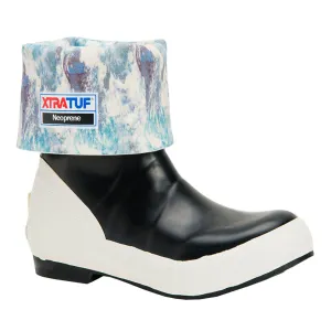 XTRATUF Women's 12in Legacy Black/White Boots (XWLM-001-BLK)