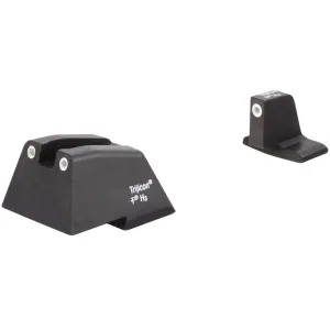 TRIJICON Night Sight Suppressor Set With White Front/White Rear & Green Lamps For H&K .45C/P30/VP9 (HK210-C-600949)