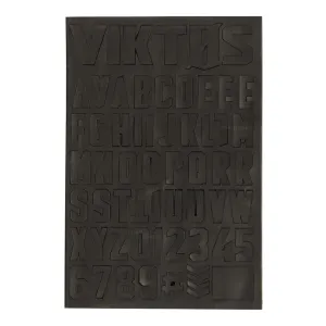 VIKTOS Moralphabet Nightfjall OSFA Hook and Loop Letters (2000101)