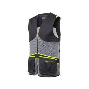 BERETTA Full Mesh Ebony/Ice Grey Shooting Vest (GT671T155309SZ)