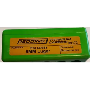 REDDING Pro Series 9mm Luger Handgun Die Set (89172)
