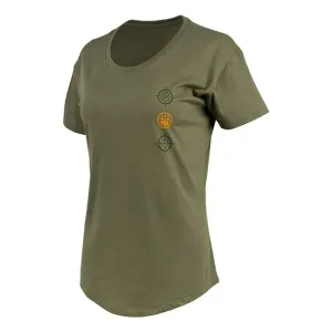 BERETTA Women's Ranger Heather Military Green T-Shirt (TS109T189007AU)