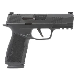 SIG SAUER P365-XMACRO 9mm 3.7in 2x 17rd Optics Ready Black Nitron Pistol (365XCA-9-BXR3)