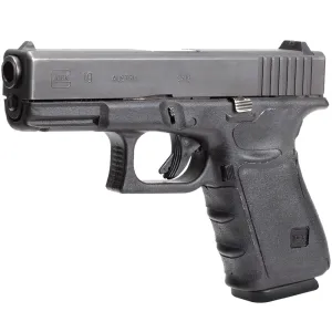 HOGUE Wrapter Rubber Adhesive Grain Texture Black Grip For Glock 17/17MOS/22/31/34/34MOS/35/35MOS Small Frame Full Size Generation 4 Small Backstrap (17140)