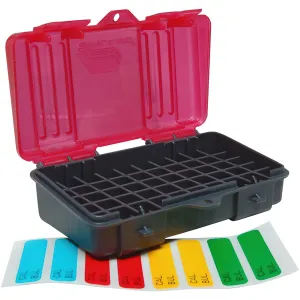 PLANO 9mm/.380 50 Round Charcoal/Rose Handgun Ammo Case (1224-50)