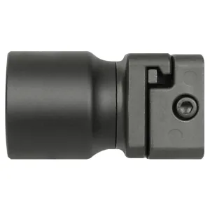 MIDWEST INDUSTRIES Black Side Folder with Buffer Tube Adaptor Fits Picatinny Rail (MI-STAP-SF-BT)
