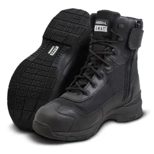 ORIGINAL SWAT Mens HAWK 9in Side-Zip WP EN Black Boots (165431)