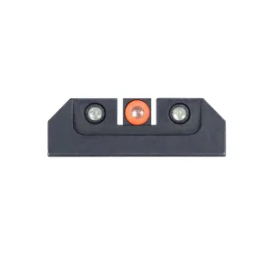 NIGHT FISION Orange Front Ring/Black Rear Rings Night Sight Set for Taurus G2c/G2/G3/TX22 (TAU-251-003-OGZG)