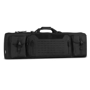 SAVIOR EQUIPMENT Urban Warfare 36in Black Double Rifle Case (RB-3612DG-VER2-BK)