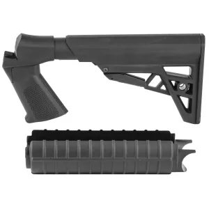 ADVANCED TECHNOLOGY Black H&R/NEF 6-Position Stock with Forend (HRN4100)