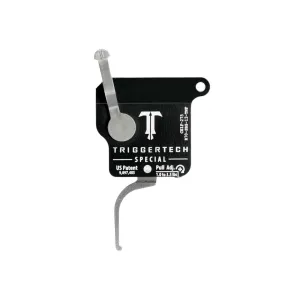 TRIGGERTECH Rem700 Special Right No Bolt Release Straight Flat Stainless Steel Trigger (R70-SBS-13-TNF)