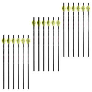 EXCALIBUR Quill 16.5in Carbon 3x6 Pack Crossbow Arrows (22QV16-6-x3-BUNDLE)