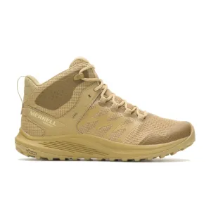 MERRELL Men's Nova 3 Mid Waterproof Coyote Wide Tactial Boots (J005051W)