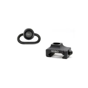 GG&G Heavy Duty Black AR-15 Picatinny Mount for QD Sling Swivel (GGG-1271HD)