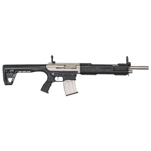 TOKAREV TAR 12MP 12 Gauge Semi-Auto 18.5in 5rd AR Style Magazine Nickel Shotgun (TAR-12MP)