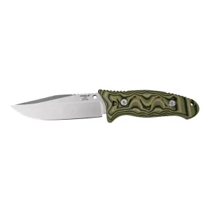 HOGUE EX-F02 4.5in Clip Point G-Mascus Green Fixed Blade Knife (35278)