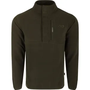 DRAKE Camp Fleece 2.0 Kalamata Olive Pullover (DW1083-KMO)