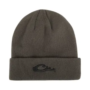 DRAKE LST Gray Rib-Knit Stocking Cap (DH1775-GRY)
