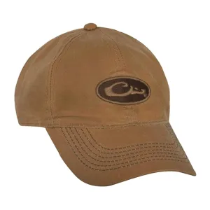 DRAKE 8oz Waxed Canvas Tan Cap (DH2002-TAN)