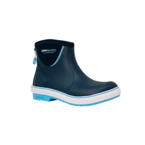 DRYSHOD Women's Slipnot Navy/Light Blue Deck Boots (SLN-WA-NV)