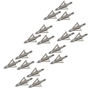 EXCALIBUR Boltcutter 150 Grain 3x6 Pack Stainless Steel Broadhead (6674-x3-BUNDLE)