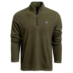 VORTEX Men's Yosemite Falls Microgrid Fleece Duffel Bag Pullover (222-42-DBA)