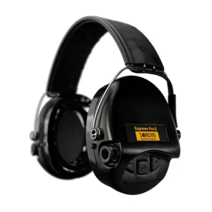 NORMA USA Sordin Supreme Pro-X LED Black Hearing Protection (202299004)