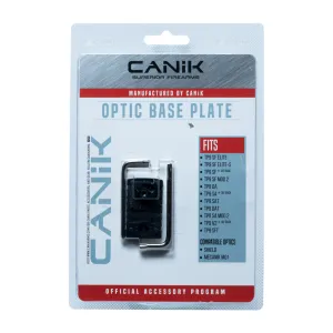 CANIK Optic Base Plate (A) for Non-Optic Ready Pistols fits Mecanik Mo1 & Shield Footprint (PACN0704)