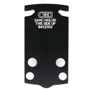 C&H PRECISION WEAPONS Adapter Plate for Springfield Hellcat with RMSc Footprint to Holosun 407k/507k (SAHC-HOLOk)