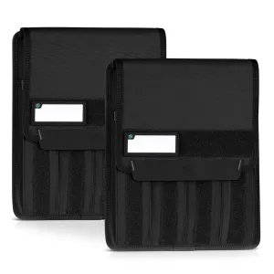 SAVIOR EQUIPMENT Mag Buddy Black 2-Pack Extended Pistol Magazine Pouch (MP-FD-EXTX4-BK)