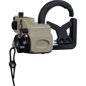 HAMSKEA ARCHERY SOLUTIONS Hybrid Hunter Pro LH Tan Micro Tune Arrow Rest (210887)